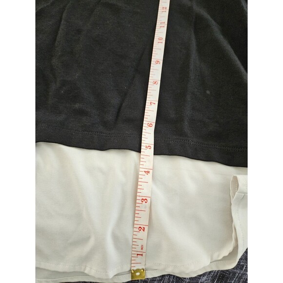 Chico's Sweater Over Collared Top Layer Combo In One Piece Chicos 2 US 12 M - Picture 7 of 7